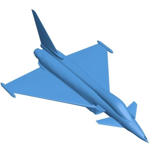 Fighter Typhoon B0011179 3d model file for 3d printer