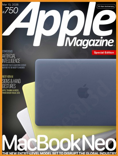 AppleMagazine – Special Edition Issue 750, 13 March 2026