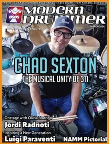 Modern Drummer Magazine – March 2026